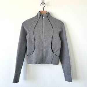 Lululemon Moment To Moment Jacket Grey Size 2